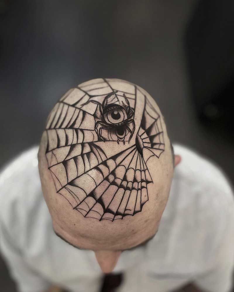 spider-web-head-tattoo-3