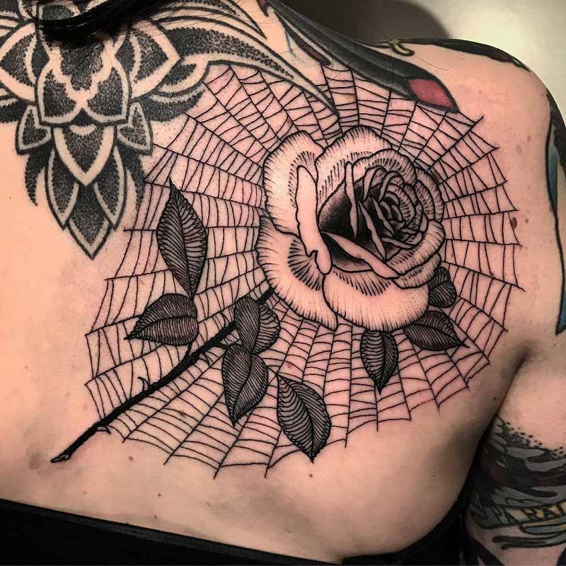 spider-web-rose-tattoo-3
