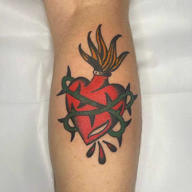 traditional-sacred-heart-tattoo-1