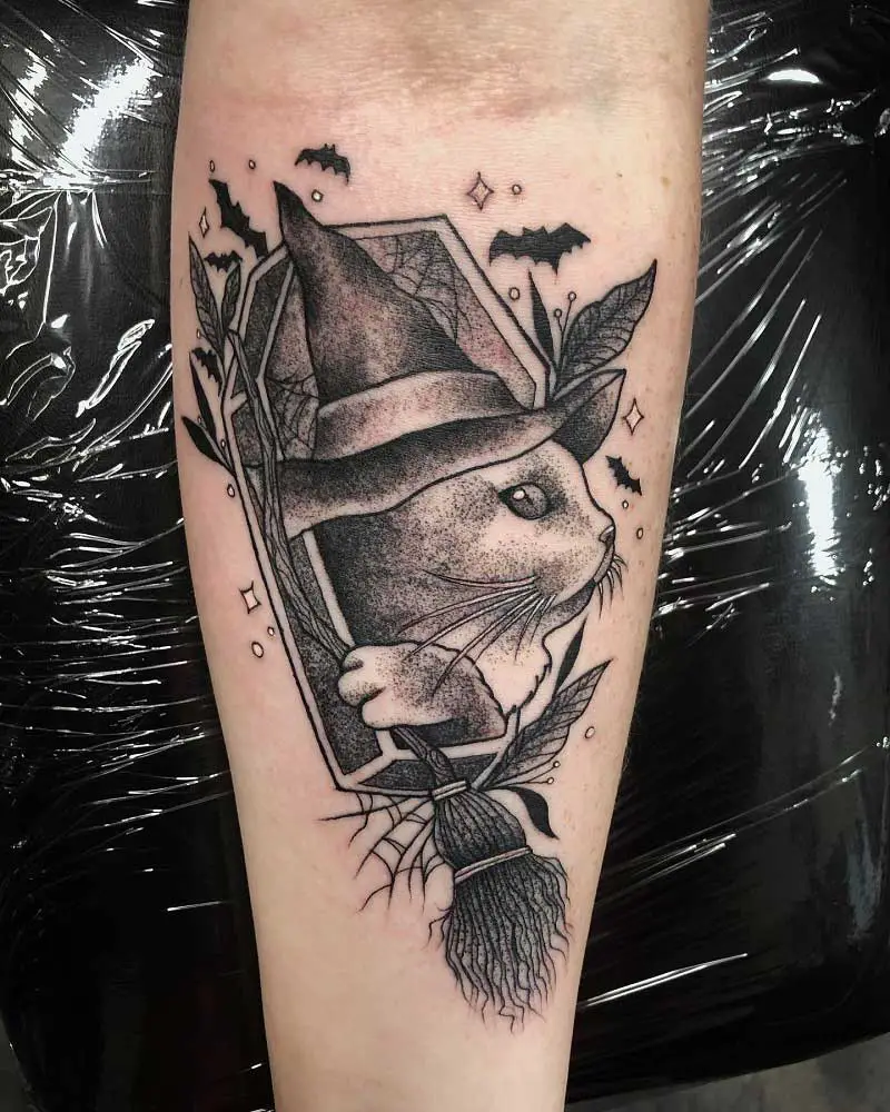 witch-cat-tattoo-1