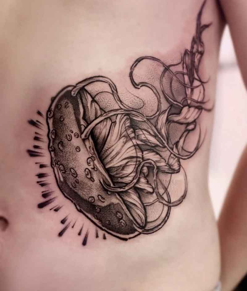 Amanita Mushroom Tattoo 1