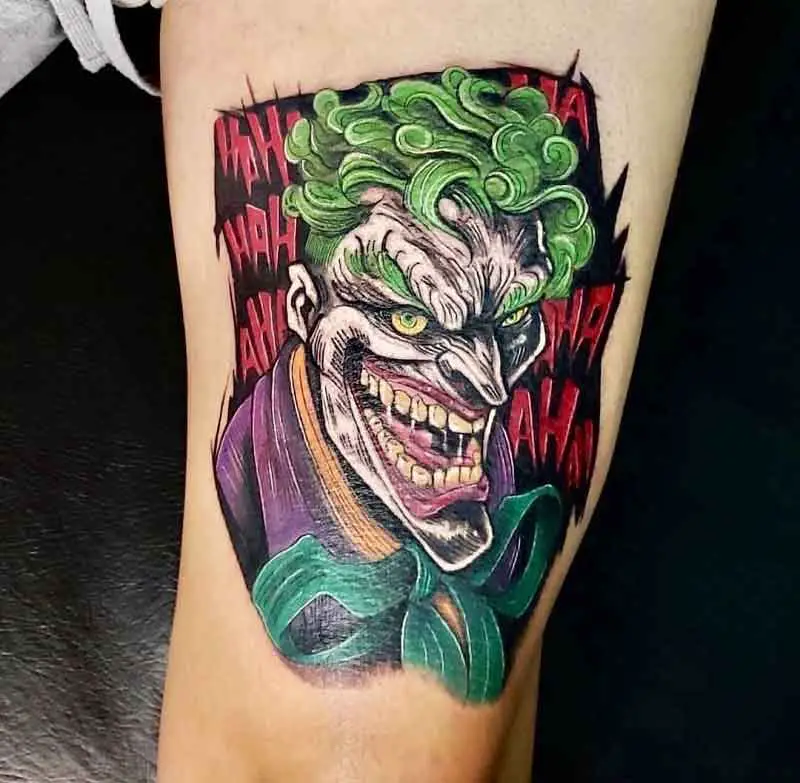 Bad Joker Tattoo 2