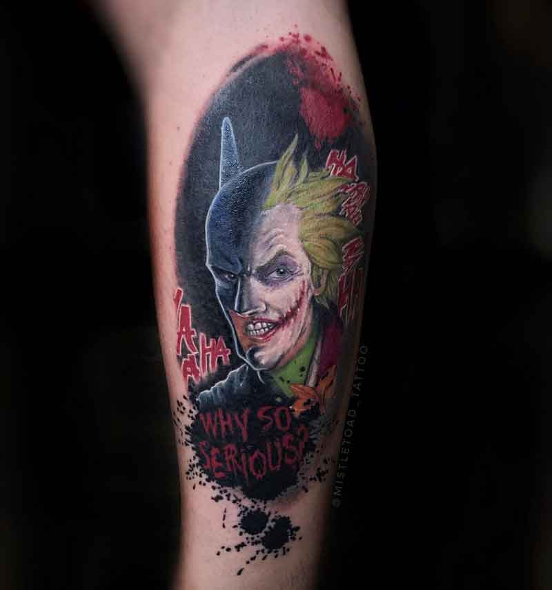Batman Joker Tattoo 2