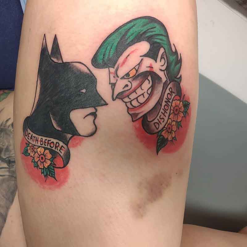 Batman Joker Tattoo 3