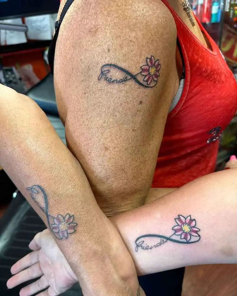 Best Friend Infinity Tattoos 1