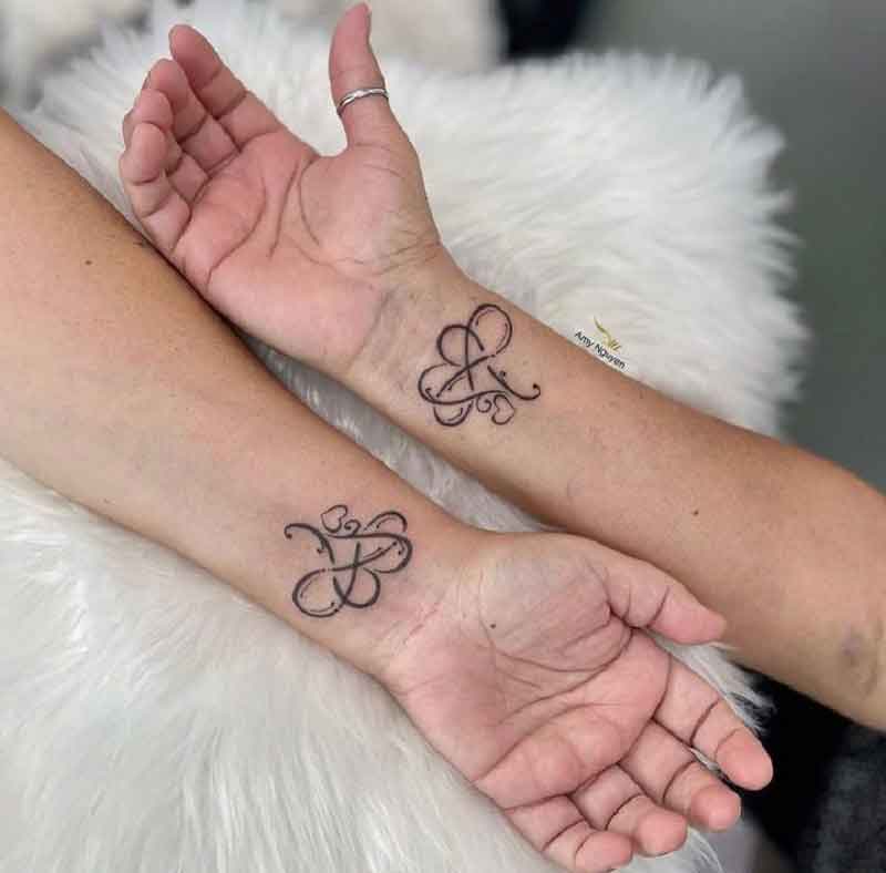 Best Friend Infinity Tattoos 2