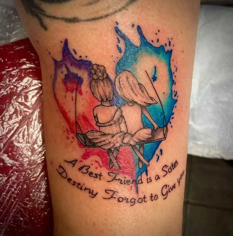 Best Friend Quote Tattoos 2