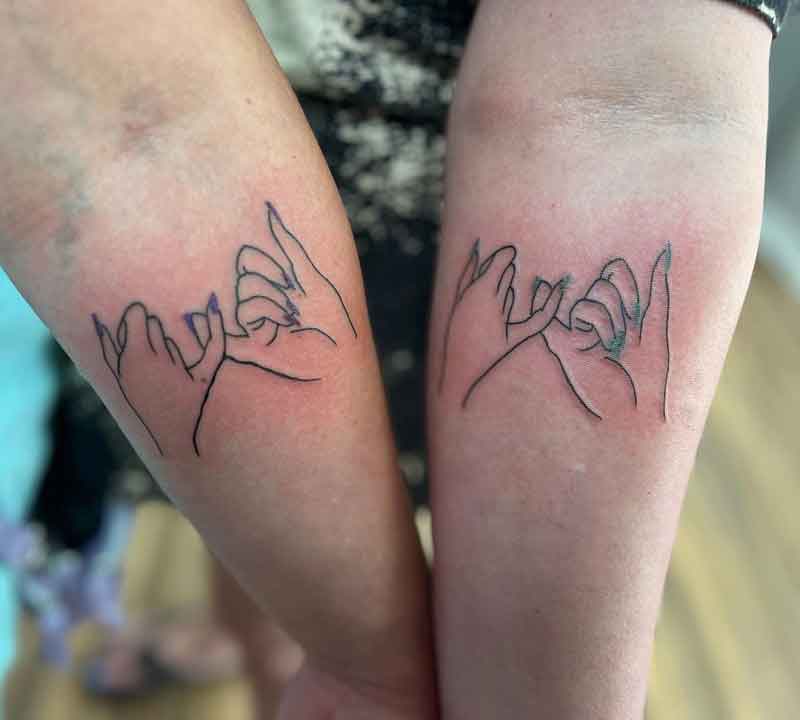 Best Friend Sister Tattoos 1