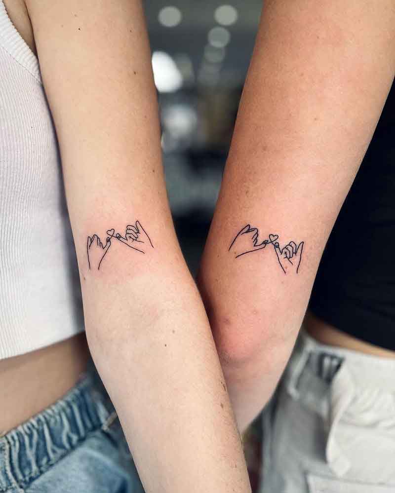 Best Friend Sister Tattoos 3