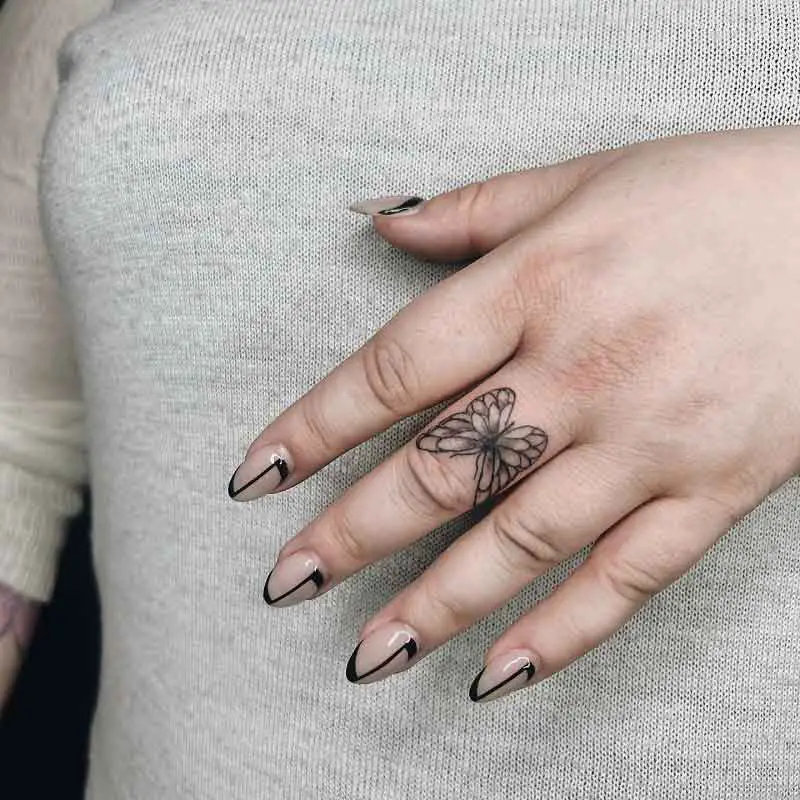 Butterfly Ring Tattoo 3