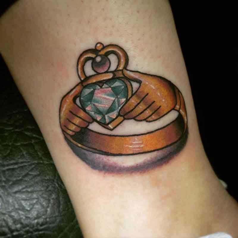 Claddagh Ring Tattoo 2