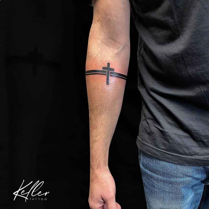 Cross Ring Tattoo 3