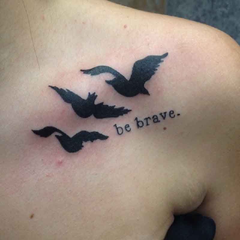 Divergent Bird Tattoo 1