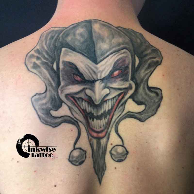Evil Joker Tattoo 3