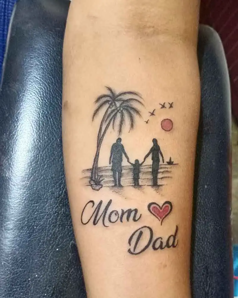 Family Bird Tattoo 3