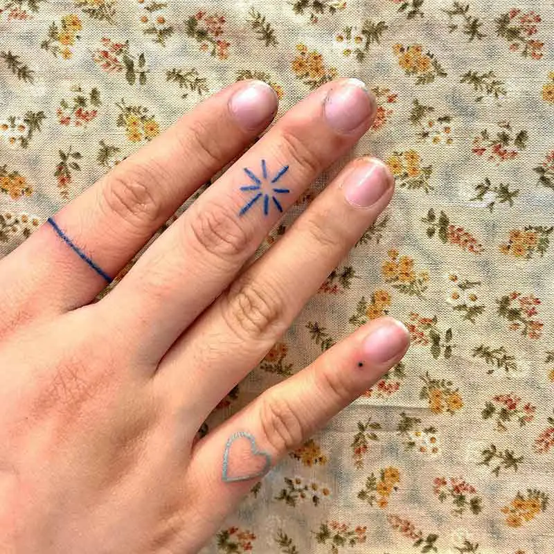 Finger Ring Tattoo 1