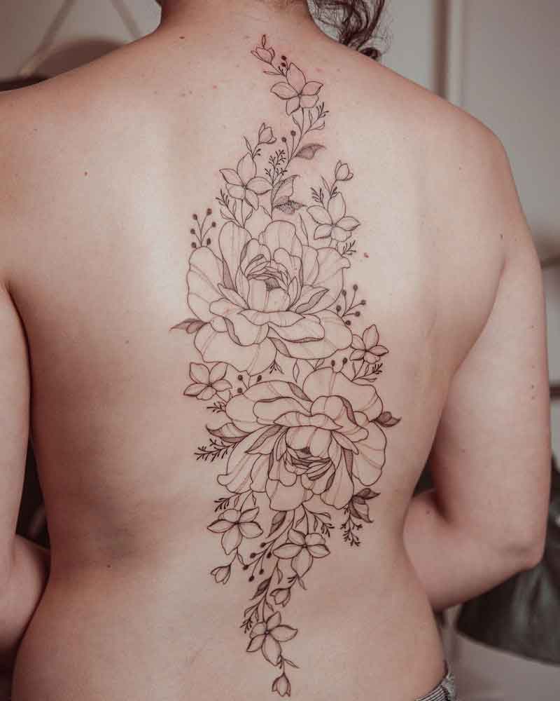 Flower Flash Tattoo 2