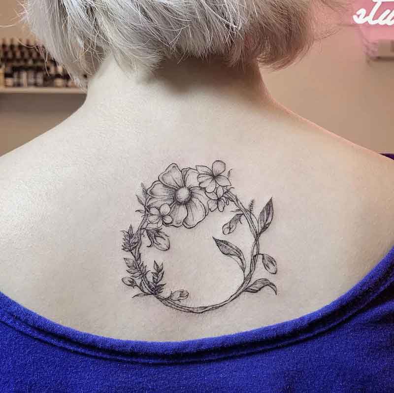 Flower Ring Tattoo 1