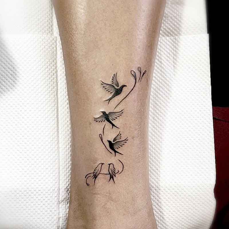 Flying Bird Tattoo 1