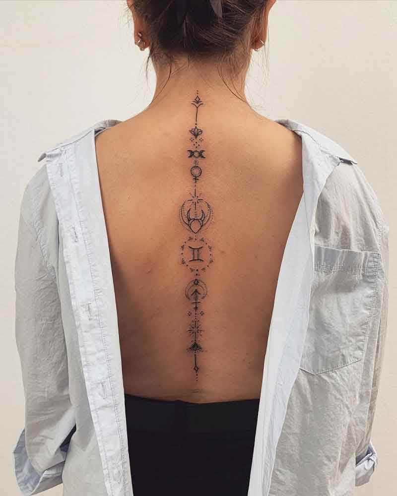 Gemini Sagittarius Tattoo 3