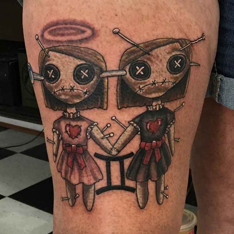 Gemini Twins Tattoo 1