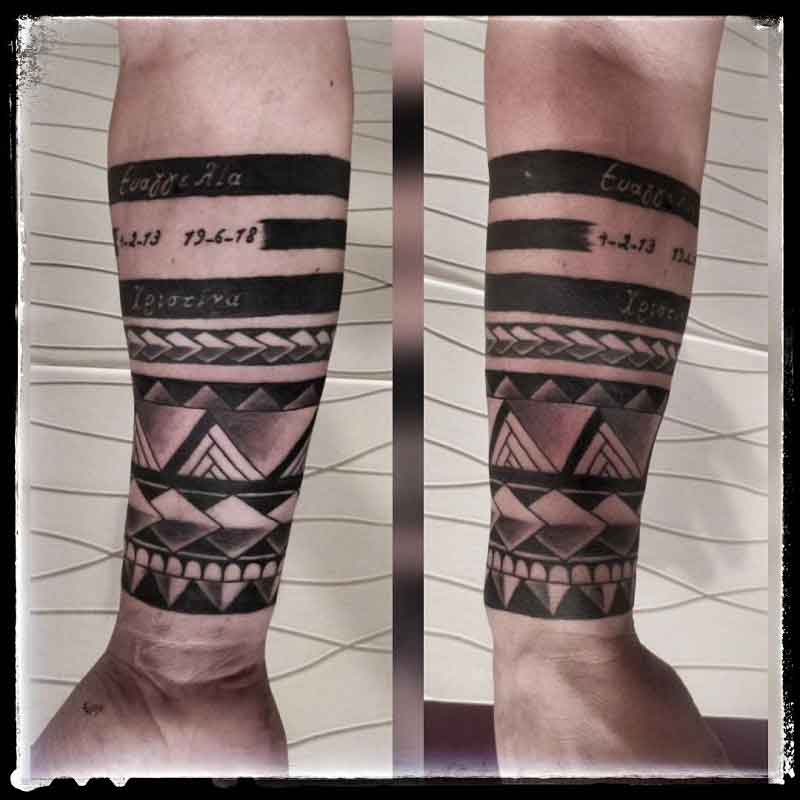 Geometric Ring Tattoo 3