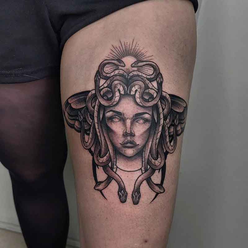 Goddess Medusa Tattoo 2