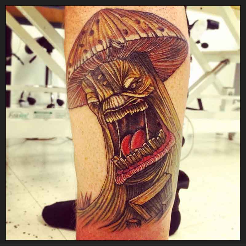 Infected Mushroom Tattoo 2