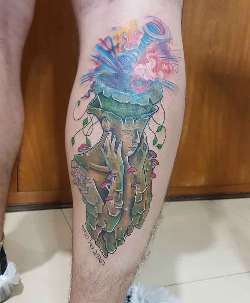 Infected Mushroom Tattoo 3