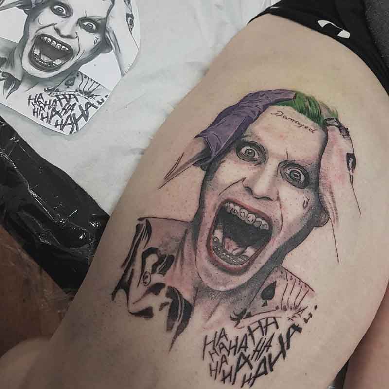 Jared Leto Joker Tattoos 2