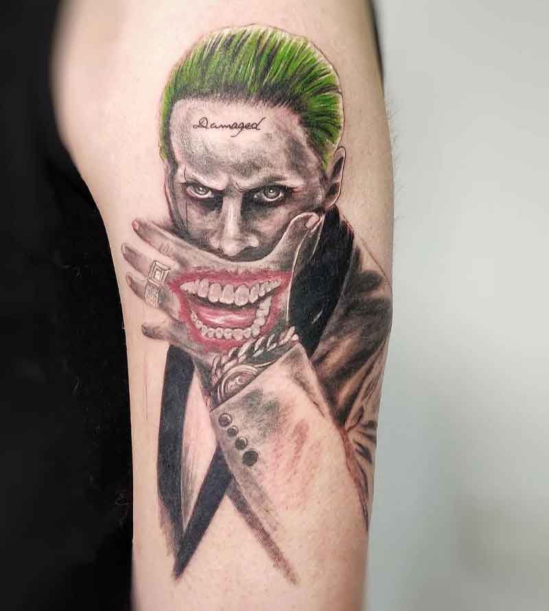 Jared Leto Joker Tattoos 3
