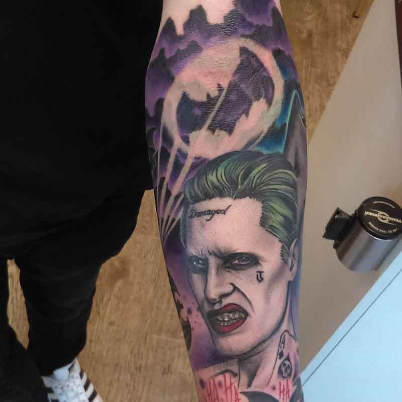 Joker Damaged Tattoo 3