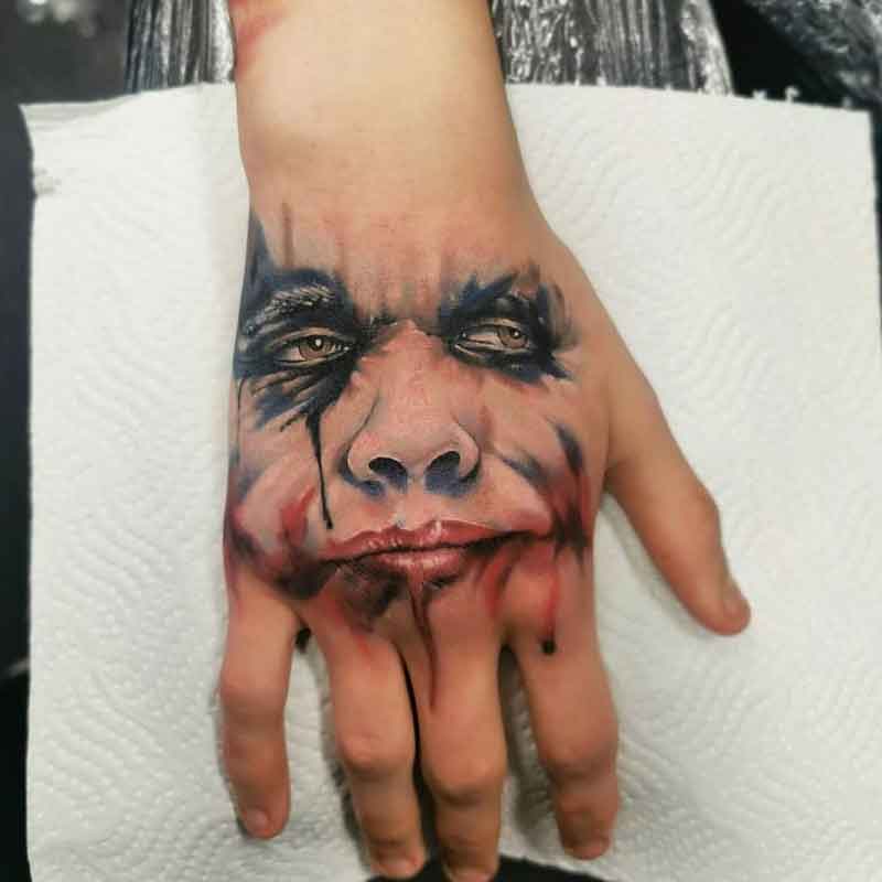 Joker Eyes Tattoo 3