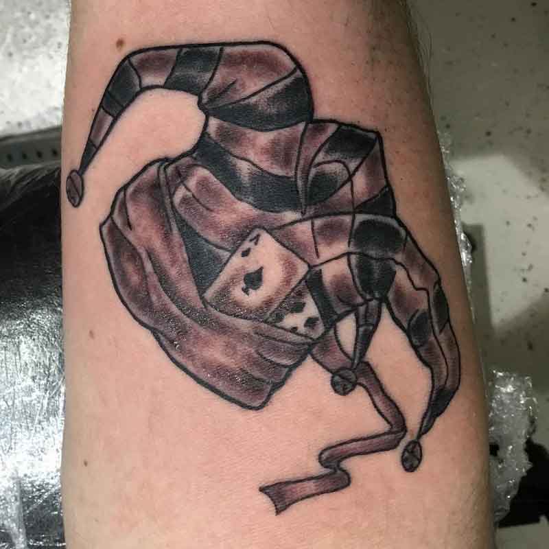 Joker Hat Tattoo 1