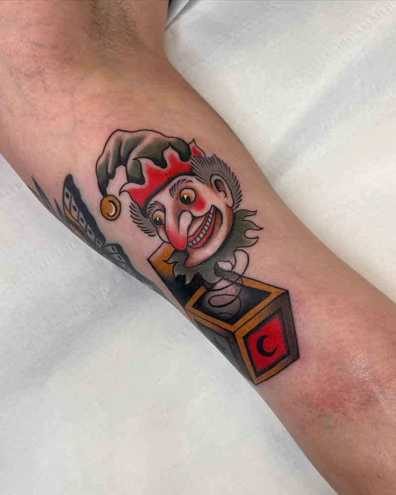 Joker Jester Tattoo 3