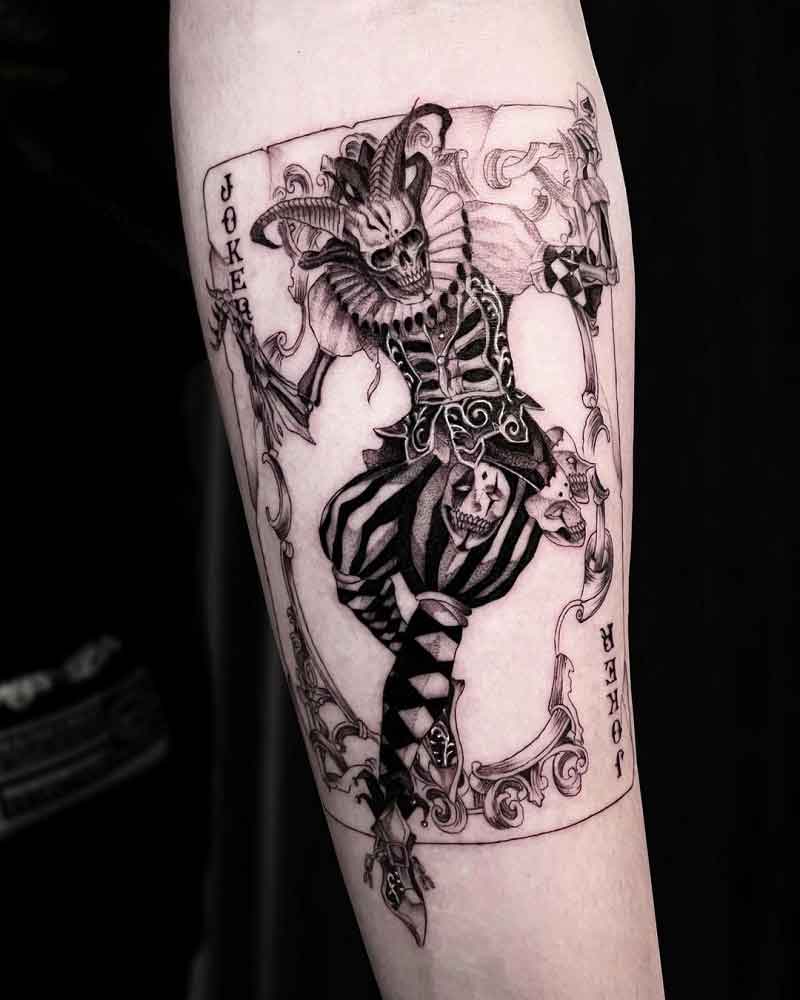 Joker Poker Tattoos 1