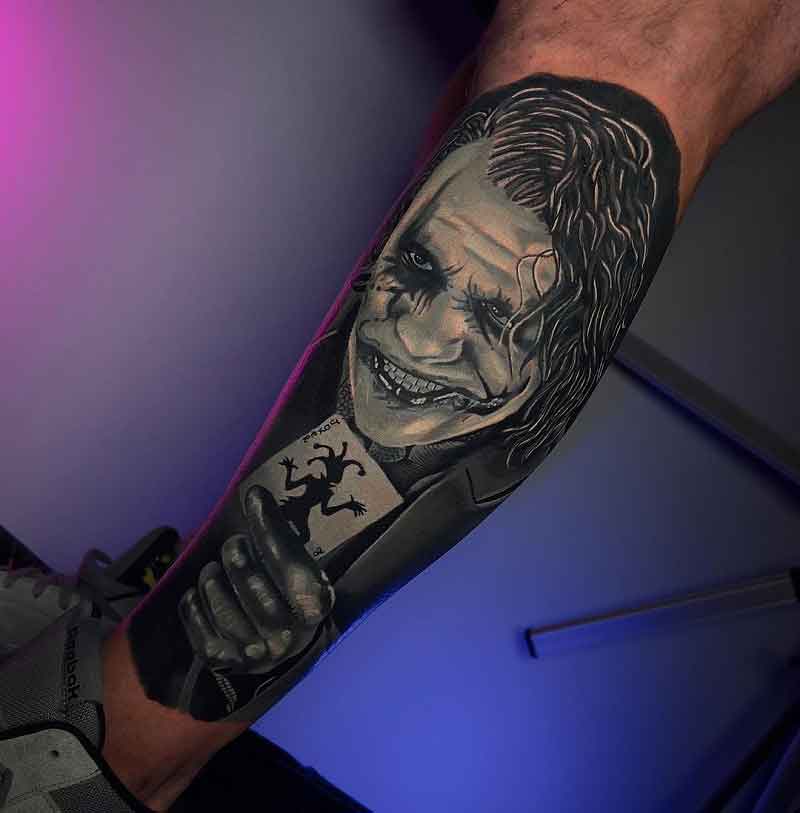 Joker Poker Tattoos 2