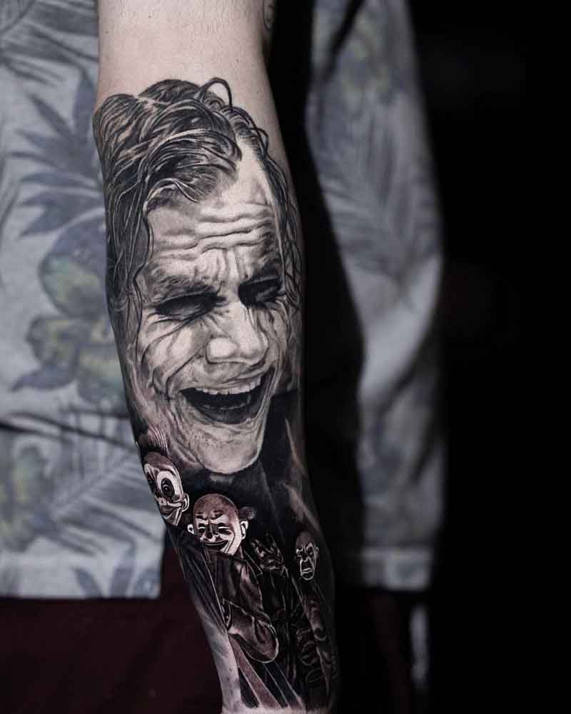 Killer Joker Tattoo 2