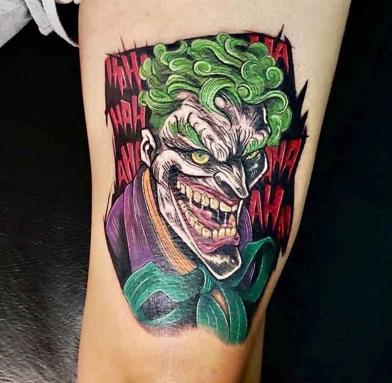 Killer Joker Tattoo 3