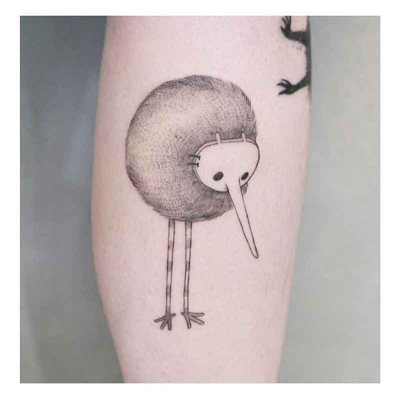 Kiwi Bird Tattoo 3