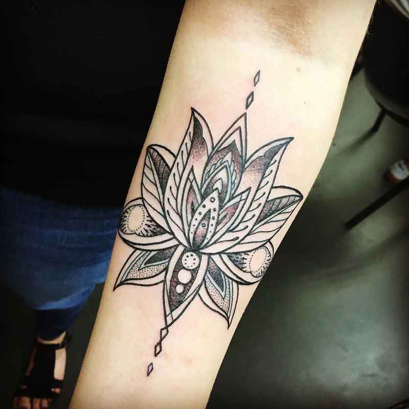 Lotus Flower Mandala Tattoo 2