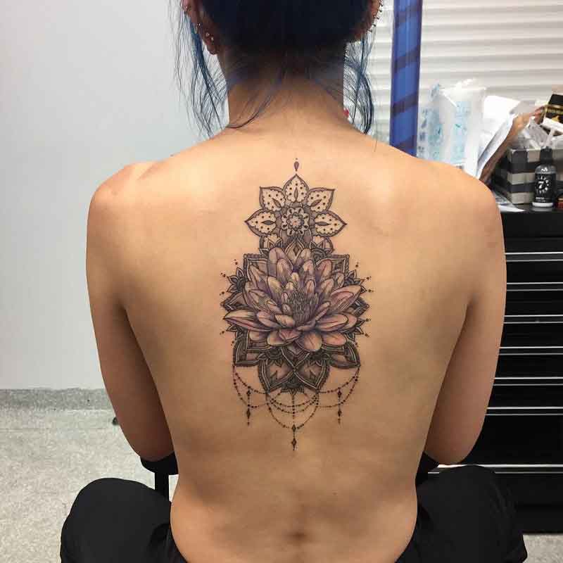 Lotus Flower Mandala Tattoo 3