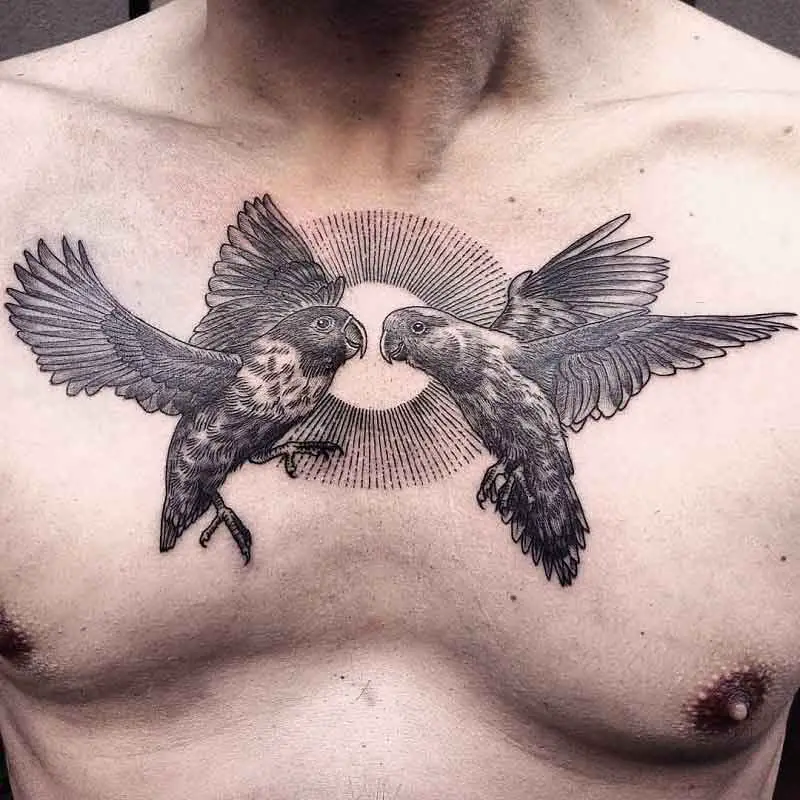 Love Bird Tattoo 1