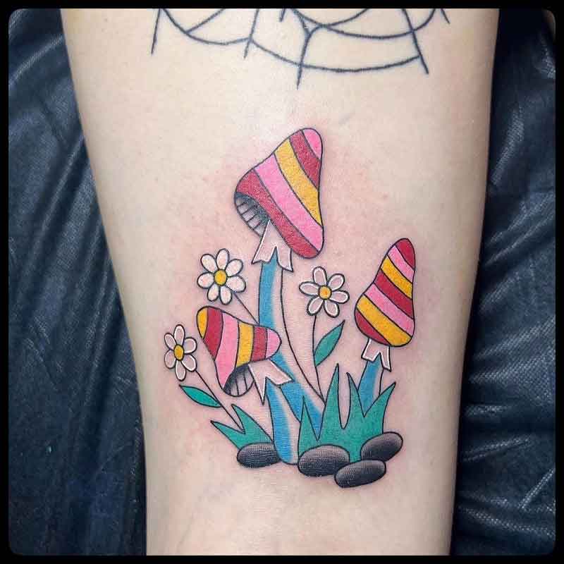 Magic Mushroom Tattoo 2