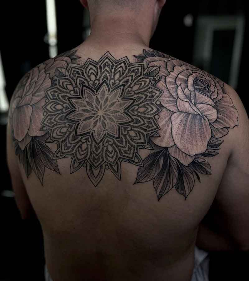 Mandala Back Tattoo 3