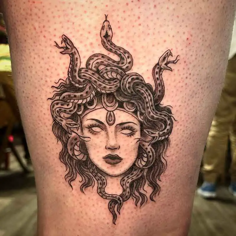 Medusa Head Tattoo 2