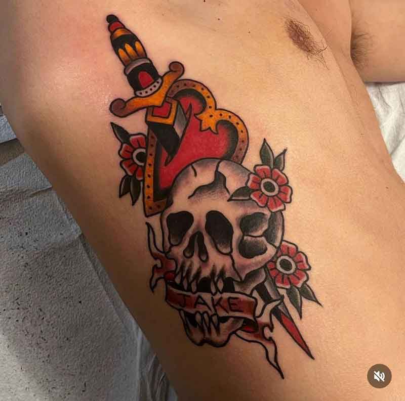 Memento Mori Tattoo Traditional 1