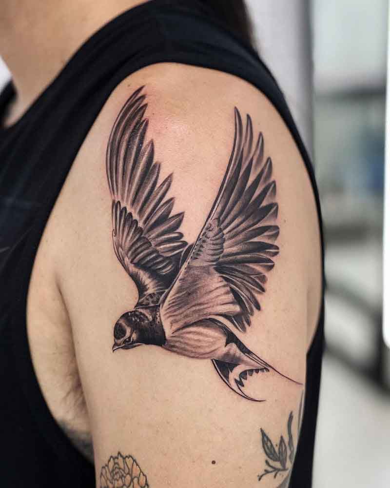Mexican Bird Tattoo 2