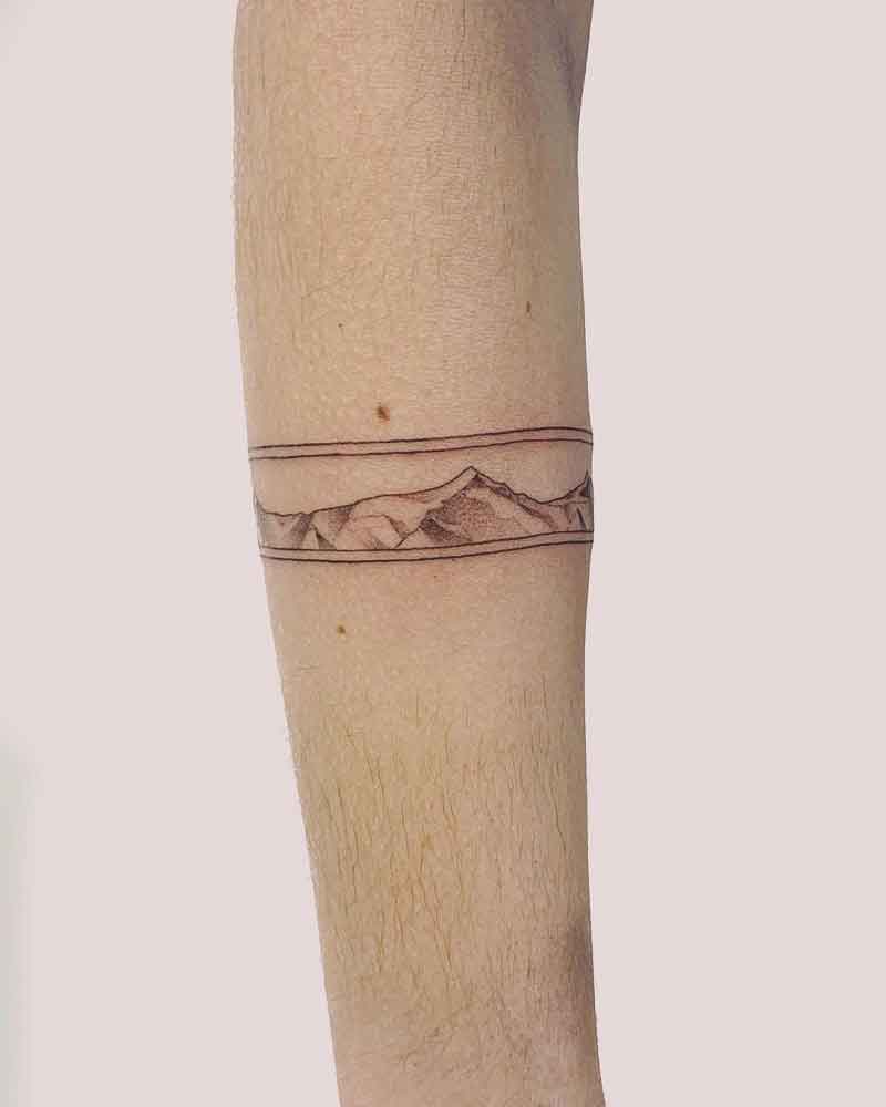 Mountain Ring Tattoo 2