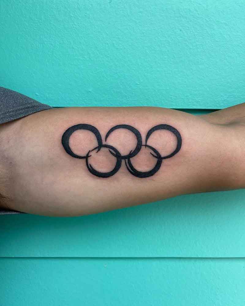 Olympic Ring Tattoo 1
